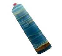 1pcs 510-600g Blue Quartz Crystal Pillar
