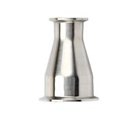 1Pcs 51mm to 38MM Reducer 2" Tri Clamp Turn to 1.5" Tri Clamp 304 Stainless Steel Pipe Fitting Connector for Homebrew