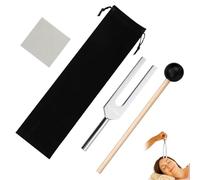 1Pcs 528 Hz Tuning Fork with Silicone Hammer and Bag for Healing, Musical Instrument, Healers, Vibration, DNA Repair Healing, Sound therapy