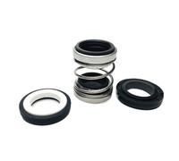 1pcs 560D-14/15/16/20/25/30/35/40/45/50 Replace ED560 560D Double Face Mechanical Seals (Material:CAR/CER/SIC/SIC/NBR)(560D-25 44-50)