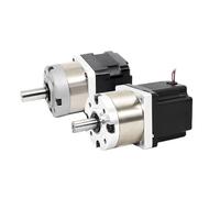 1pcs 57x55mm Nema 23 Geared Stepper Motor with Gear Ratio 1:3.6-1:77 Planetary Gearbox 2A Bipolar 4-Lead(Reduction Ratio 4.3)