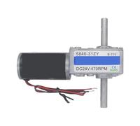 1pcs 5840-31ZY DC Motor with Large Torque Reversible Double Output Shaft(7 RPM,24V,Single motor)