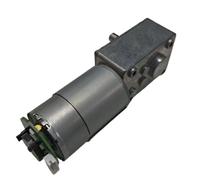 1pcs 5840 555 DC Worm Gear Motor 12V 24V Forward And Backward Adjustable Speed Self Locking Turbo Worm Gear Motor Reducer Gearbox(Only the motor,16rpm,12V)