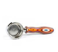 1pcs 58mm Coffee Bottomless Portafilter Stainless Steel Machine Basket Filter Espresso Tool Accessories(Color 9)