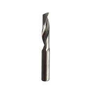 1Pcs 5A 3.175/4/5/6/8mm Single Flute Milling Cutters For Aluminum CNC Tools Solid Carbide Composite Panels WoodWorking(3.175x6)