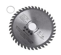 1pcs 5inch 125mm Cutting Disc Circular Saw Blade for Wood Plastic Metal Rotating Carbide Cutting Tools 40 Teeth 12000 Max RPM