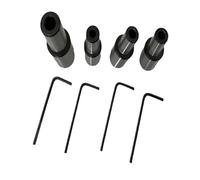 1pcs 5mm 6 8 10 12 14 15 16mm Drill Chuck Connecter B10 B12 B16 B18 Tapper Chuck Adapter for Drilling Machine(7mm-B12)