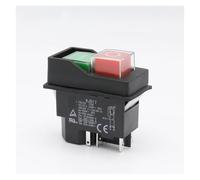 1Pcs 5pin IP55 220-240V 16A Electromagnetic Push button Switch for Garden Machine Electronic Power Tool Equipment KJD17 IDGTTLDF