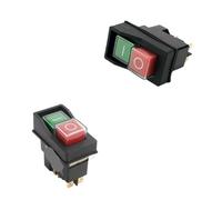 1Pcs 5pinWaterproof magnetic explosion-proof pushbutton switch kLd-28A 5E4 IP55 220v magnetic starter electromagnetic switches