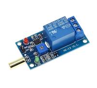 1pcs 5V 12V 1 Channel Output Tilt Slant Angle Sensor Relay Module Golden SW520D Ball Switch Tilt Sensor Module For Arduino(5v)