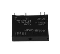 1PCS 5V 12V 24V DC-AC Solid State Relay Module G3MB-202P G3MB 202P PCB SIP SSR AC 240V 2A Snubber Circuit Resistor Relay Switch(5V)