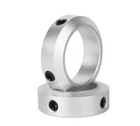 1PCS 6-30mm Diameter Shaft Collar Stop Screw Type Aluminum Alloy Fixed Locking Limit Rings Clamp Collar Retaining Ring With Screws(SCC16 16-26-10)