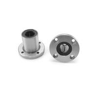 1pcs 6/8/10/12/13/16/20/25/30/35/40mm Inner Diameter Circular Flange Linear Motion Bearing Studs Screws Bolts(35x52x70mm)