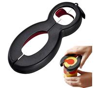 1Pcs 6 in 1 Multi Opener,Can, Soda,and Jar Openers,Twist Off Lid Tool,All in One Bottle Opener,for Kitchen Cooking, Weak Hands, Elderly, Arthritis