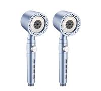 1pcs 6 Spray Shower Head High Pressure Set(Blue 2pcs)