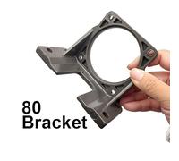 1pcs 60/70/80/90 step servo electronic starter bracket/horizontal mounting electronic starter base AUOQKQUT(80 Bracket)