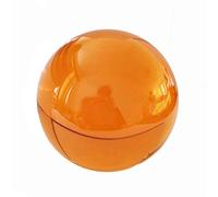 1pcs 60mm Orange Home Glass Sphere Crystal Ball for Decorative Ball Photography Gemstone Stone