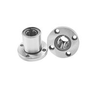 1PCS 6mm 8mm 10mm 12mm 13mm 16mm LMF6UU LMF8UU LMF10UU LMF12UU LMF13UU LMF16UU Round Coupling Linear Motion Bearing Rod IDGTTLDF(LMF35UU 35mm)