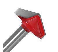 1pcs 6mm V Bit CNC Solid Carbide End Mill Tungsten Steel Woodworking Milling Cutter 3D Wood MDF Router Bit 60 90 120 150 Degrees(6x10x90)