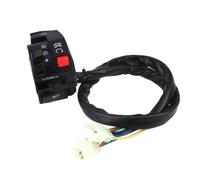 1Pcs 7 8 Inch 22mm Multi Function Left Turn Horn Start Choke Starter Switch Compatible With Automotive Motorcycle Parts ATV Quad(Five function switch)