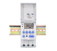 1Pcs 7 Days Programmable Digital TIME Relay Timer Switch Control AC 220V 230V 12V 24V 48V 16A(30a,New AC DC 220V)