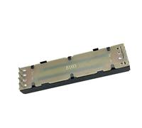 1PCS 73mm direct sliding dual potentiometer B10K with a shaft length of 15mm
