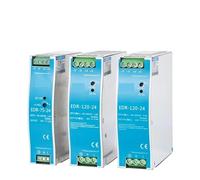 1pcs 75W 120W 100-240V AC DC 12V 24V Source Power Transformer(EDR-75-12)