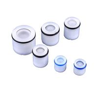 1Pcs 8~50mm Plug-in Plastic Non-Return Valve Spring Check Water Meter Valve Anti Drip Valve One Way Water Control Connector(Large Flow OD 40mm)