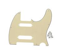 1PCS 8 Hole Electric Guitar Pickguard Plate With Screws Fit TL Style Guitar 5 Colors Choose(3ply A)