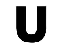 1pcs 8 Inch/200 Mm Floating House Number Bold Numbers A B C Address Sign 0-9 Letters Big Modern Door Plates Home Outdoor Numeros(U)