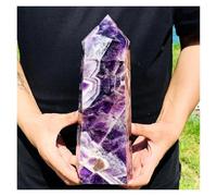 1pcs 80-100g Dream Amethyst Quartz Crystal