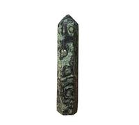 1pcs 80-100g Jasper Obelisk Quartz Crystal Point Wand
