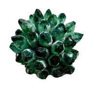 1pcs 800-900g Green Crystal Cluster Quartz Gemstone Stone