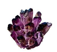 1pcs 800-900g Purple Ghost Quartz Crystal Clusters Gemstone Stone