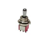 1pcs 8013 SH T80-T Z1 Series short Handle 12mm (MOM)-OFF-(MOM) SPDT 6Pin 3Position Panel Toggle Switch 5A 125VAC NWPNLXEA