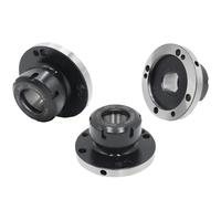 1pcs 80mm/100mm/125mm Diameter ER16 ER20 ER25 ER32 ER40 Collet Chuck Carbon Steel Fixing Chuck Handle for CNC(Er32-d100 (7 Holes))
