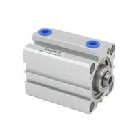 1pcs 80mm Series Pneumatic Compact air Cylinder Bore to 5 10 15 20 25 30 35 mm Stroke Double Acting(SDA80X15,#Name?)