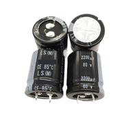 (1PCS)80V2200UF 25X30 electrolytic capacitor 2200UF 80V 25 * 30 BIANMTSW