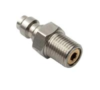 1PCS 8mm Quick Connect Check Valve PCP Filling Joint with Filter M10*1 Electric Hair Brushes Compressor De Ar Pneumatic Tools(1-8NPT)