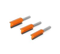 1pcs 8mm ShankThe diameter of 14 16 Double Flute Straight Bit Milling Cutter for Wood Tungsten Carbide Router Bit Woodwork Tool(3PCS 8mm shank)