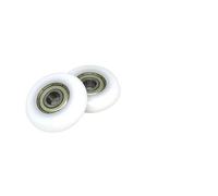 1pcs 8x40x10 mm POM Coated Rowing Machine Roller BS62840-10 8 mm Shaft Hole 40 mm Diameter Rower Wheel Plastic Bearing Pulley(8x38x10mm)