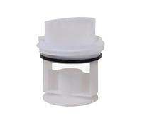 1pcs 9000969315 Laundry Drain Pump Filter Cover ，Compatible For Siemens Bosch ，Drum Washing Machine IQ500 IQ300 IQ700(White)