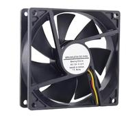 1Pcs 90mm 12V 3Pin DC 92mm x25mm Cooling Fan 92x92x25mm 9225 9cm