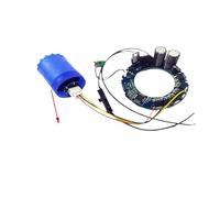 1pcs 90W 310V Brushless DC High Speed BLDC Motor,3 Stage Driver 110000rpm Electric Engine for Hair Drier Air Duct(Only motor)