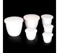 1pcs 99% Alumina Arc Crucible with Lid - Corundum Crucible for Laboratory and Industrial Analysis(1000ml(heightened))