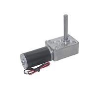 1pcs A58SW31ZY High Torque Worm Gear Motor - 12V/24V Adjustable RPM for Curtains and Automation(470 RPM Dc 12v)