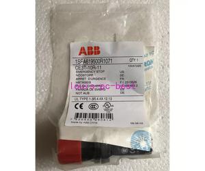 1pcs ABB push button switch emergency stop button CE3T-10R-11