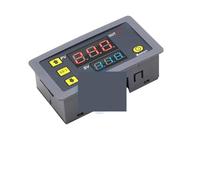 1PCS AC 110V 220V DC 12V Digital Timing Delay Relay Module Cycle Timer Relay Dual LED Display Timer Control Switch Adjustable(AC 110-220V)