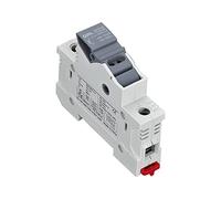 1pcs AC RT18-32 Fuse Holder Fusibles Base Box 10x38MM 500V Fast Blow Ceramic RO15 RT18 DIN Rail Moun Protected circuits (Color : Rt18x-32, Size : 10A)