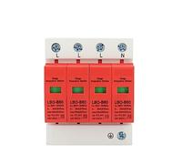 1Pcs AC SPD Surge Protector 2P 3P 4P Low Voltage Distribution Household Arrester Lightning Device Switch LBO) Automatic switch (Color : 30-60KA(275V), Size : 2P AC)